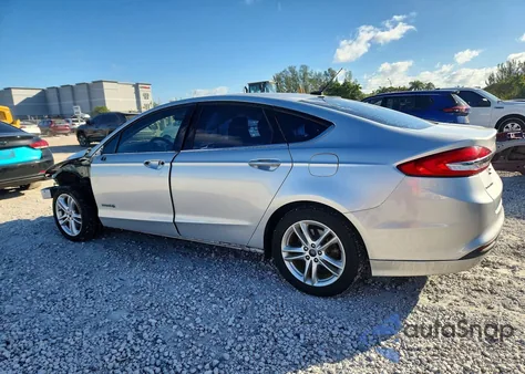 2018 Ford Fusion Se Hybrid из США, поврежденный, VIN 3FA6P0LU7JR147234